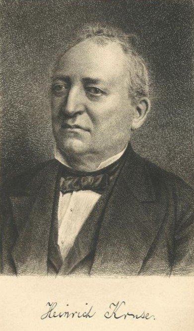 Heinrich Kruse by Johann Lindner, 1890