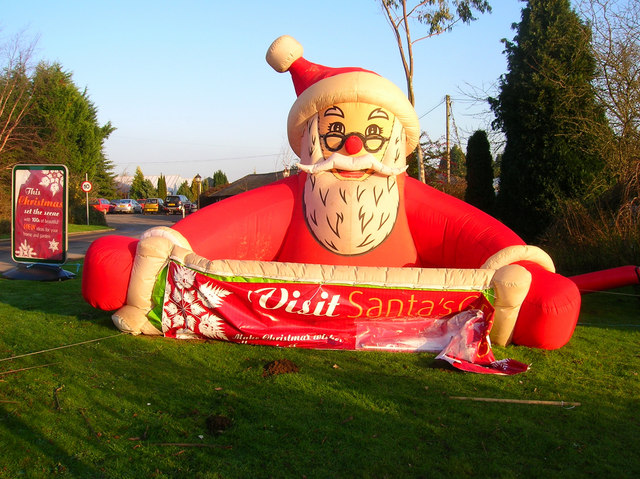 File:Inflatable Santa, Wyevale Garden Centre - geograph.org.uk - 297351.jpg