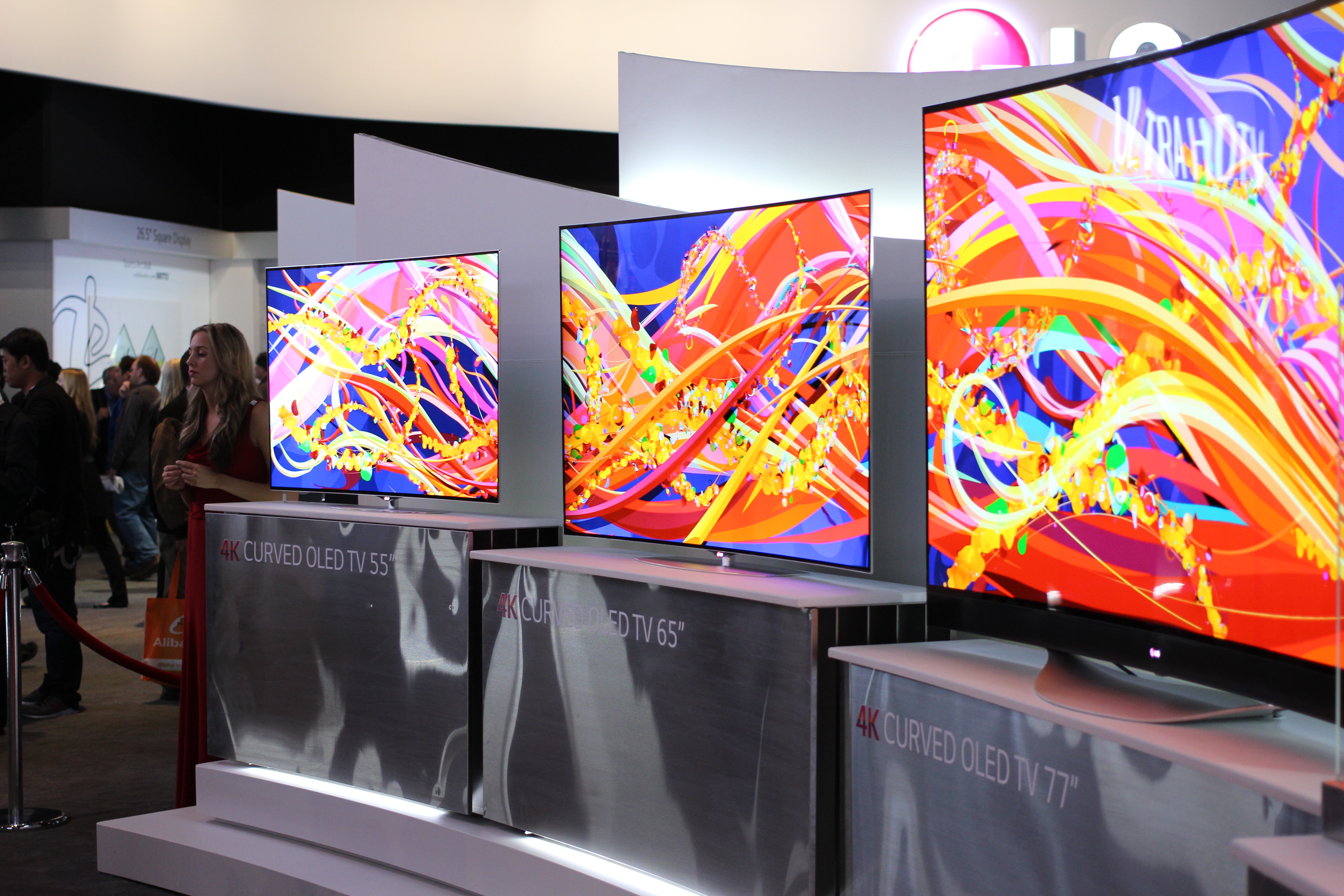 lg curved tv