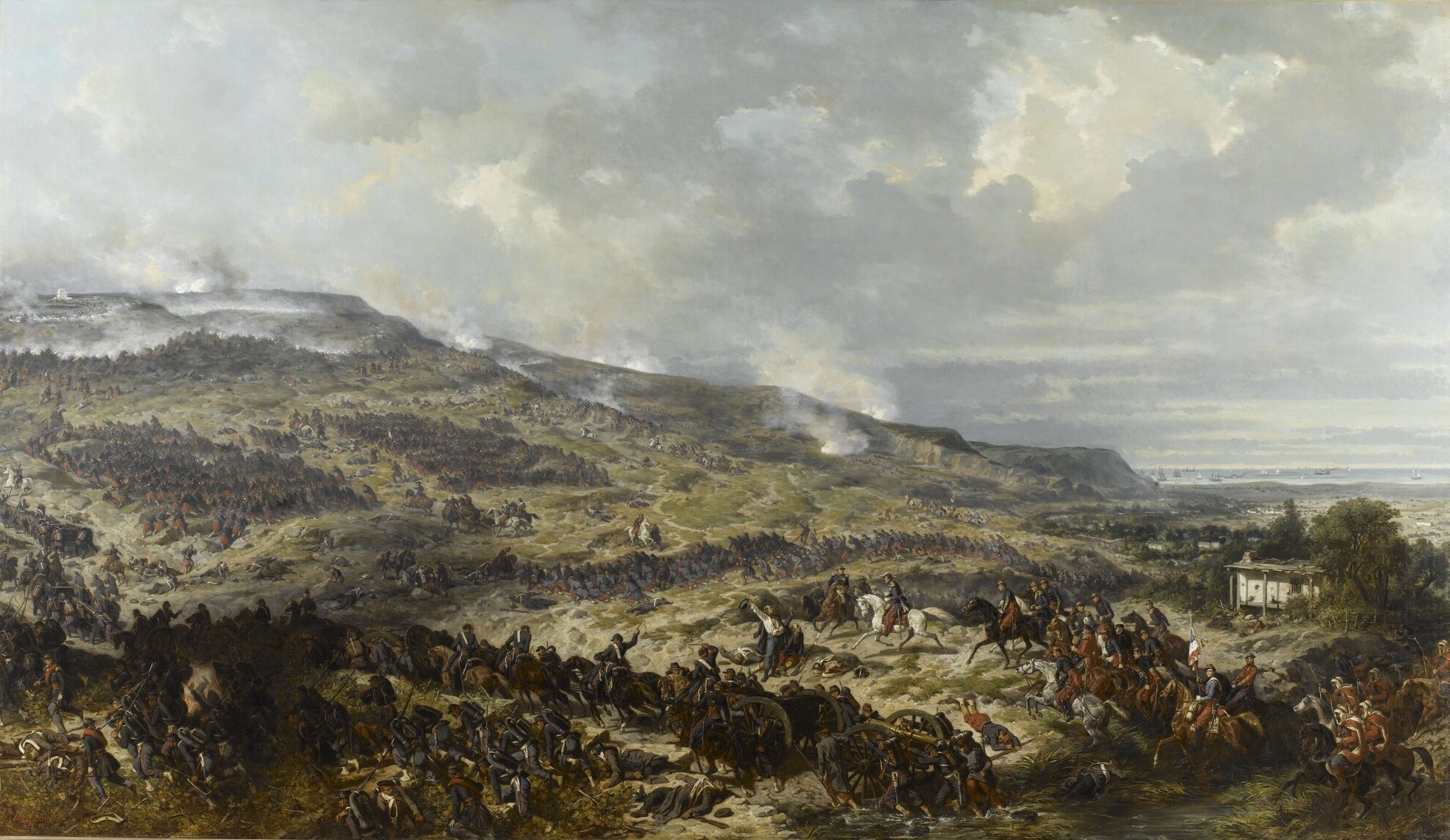 Guerre d'Orient (1853-1854) La_bataille_de_l%27Alma_en_1854