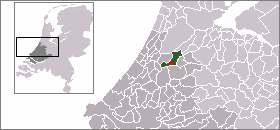 Localização de Woubrugge