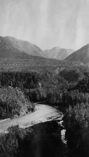 File:Looking down on Happy River canyon with mountains and forest in distance, Alaska, August 1914 (AL+CA 3587).jpg