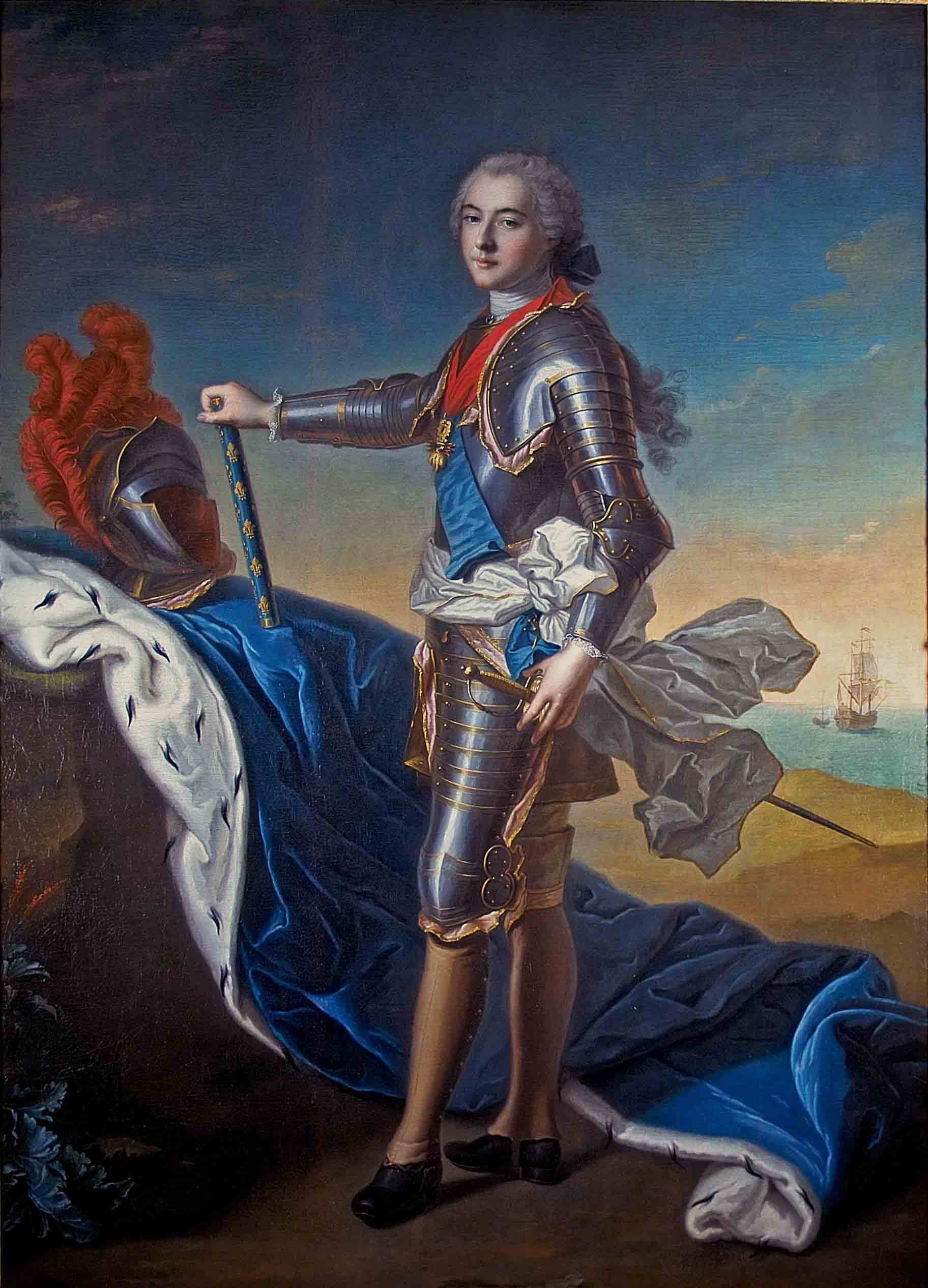 Fichier:Louis Jean Marie de Bourbon, Duke of Penthièvre as Admiral of  France by Nattier.png — Wikipédia