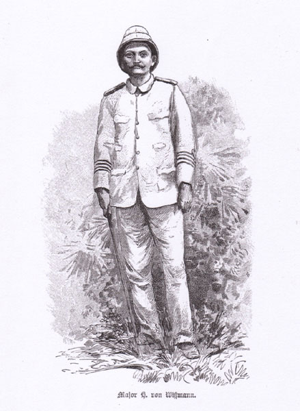 Major Hermann Wissmann, de uma ilustração de 1891 por Rudolf Hellgrewe