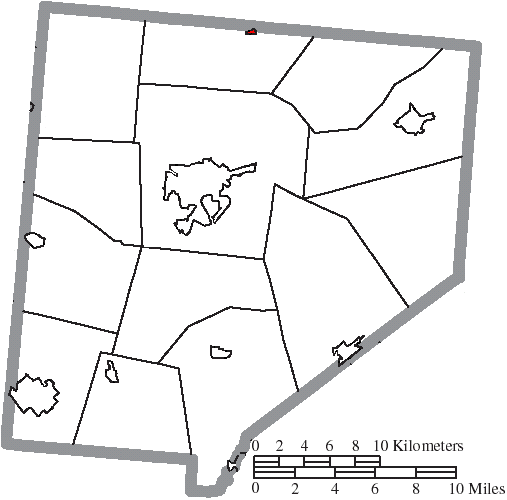 File:Map of Clinton County Ohio Highlighting Port William Village.png