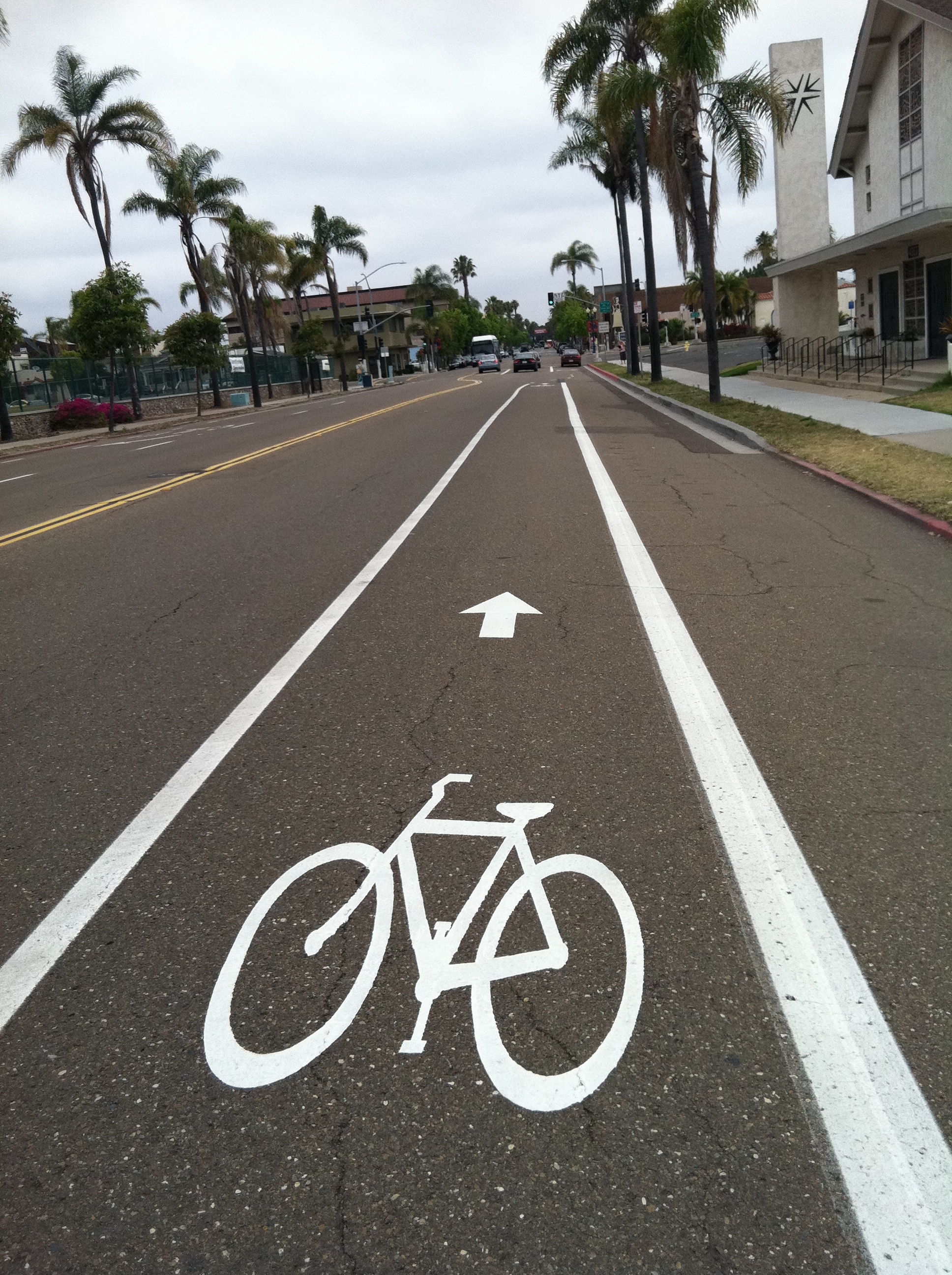 class 2 bike lane