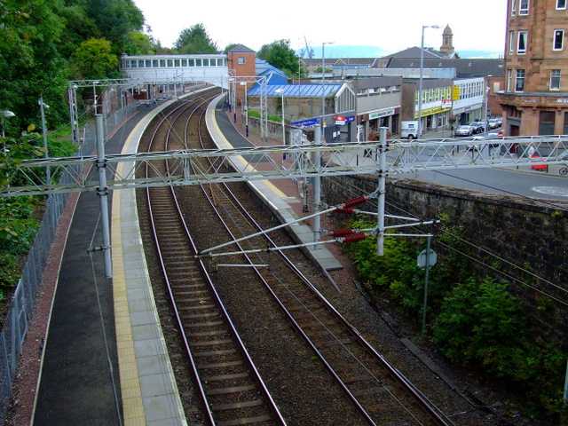 File:Port Glasgow railway station - geograph.org.uk - 2591704.jpg