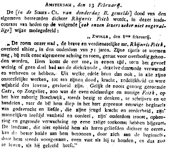 File:Rhijnvis Feith Overlijdensbericht Staatscourant 1824.jpg