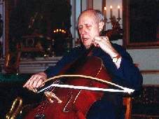 Rostropovich with BACH.Bow in 1999