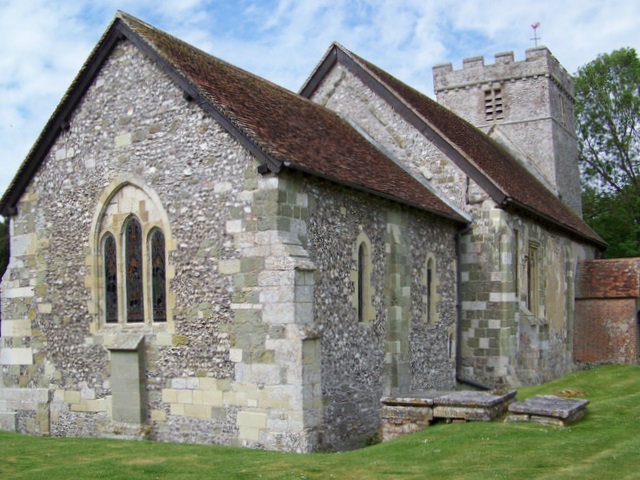 File:St Andrew's Church, Great Durnford - geograph.org.uk - 1915372.jpg