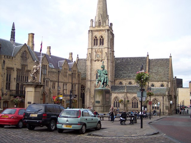 File:St Nicholas church in Durham market place - geograph.org.uk - 993506.jpg