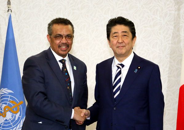 File:Tedros Adhanom and Shinzo Abe cropped 2 Tedros Adhanom and Shinzo Abe 20171214.jpg