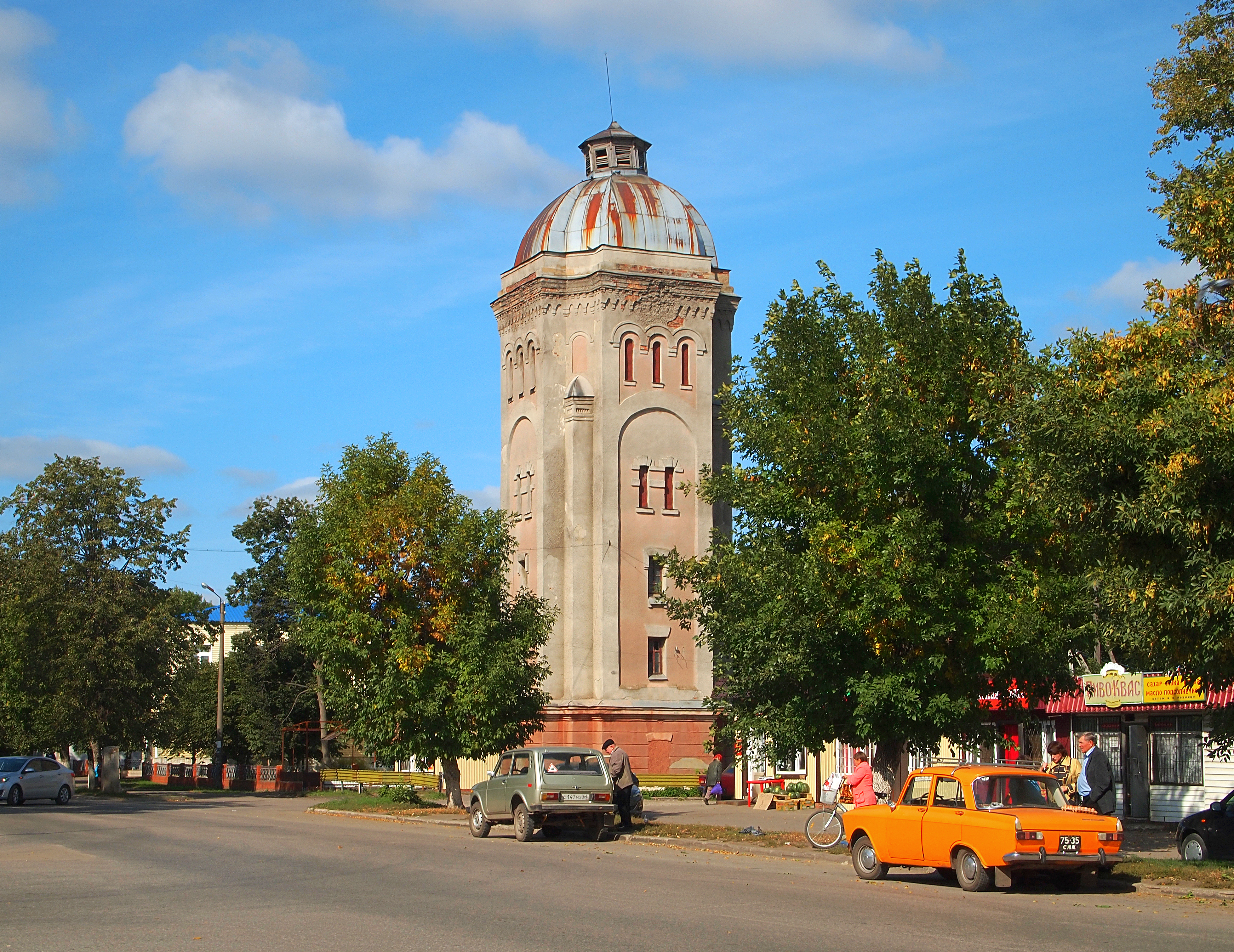 Водонапорная башня тюмень