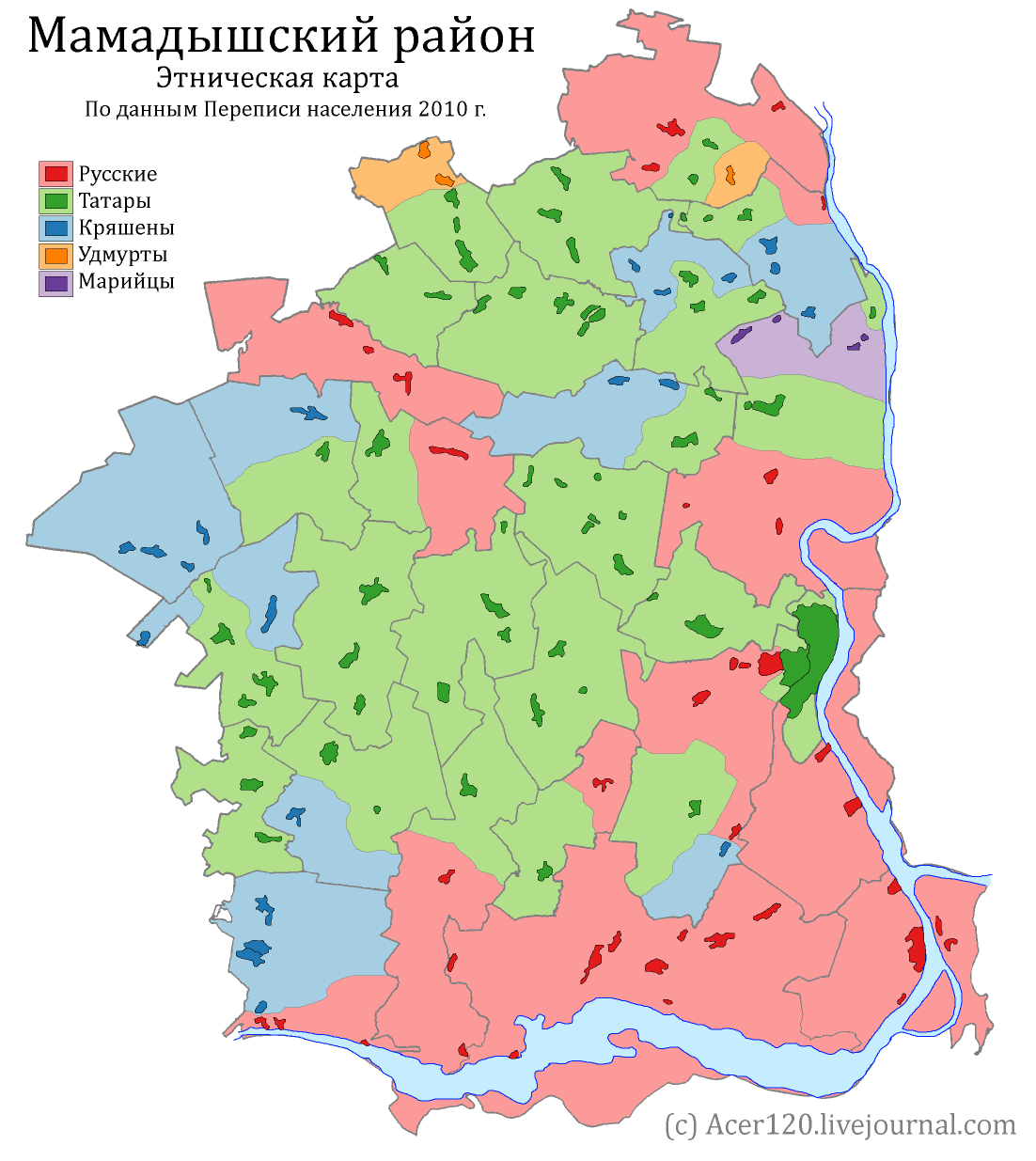 Схема города мамадыш