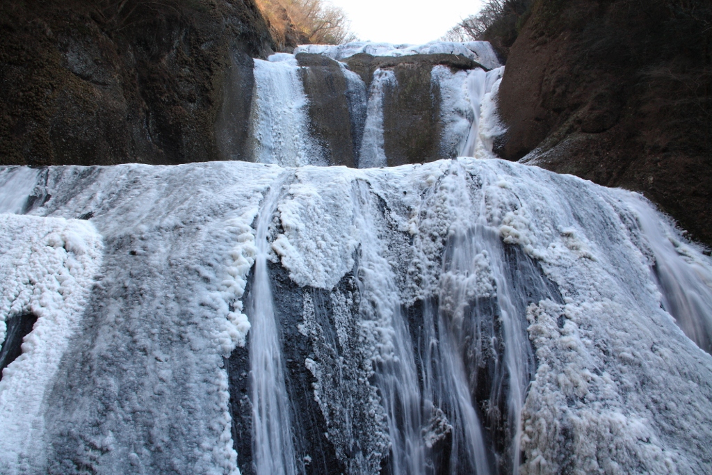 File 袋田の滝 氷瀑 正面から Panoramio Jpg Wikimedia Commons