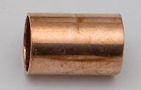 Pipe coupling (copper sweat)