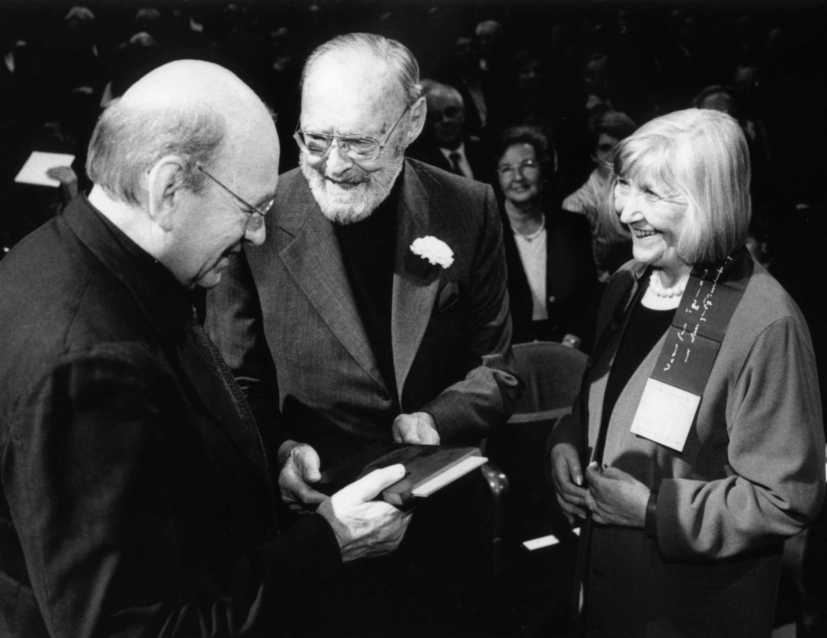 Bernd (left) and Hilla Becher ([[Erasmus Prize