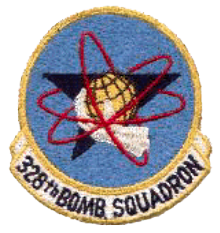328th Bomb Squadron patch