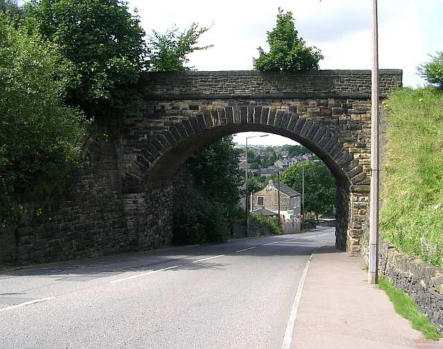 File:Bailiff Bridge Birkby Lane Bridge-by-Betty-Longbottom.jpg