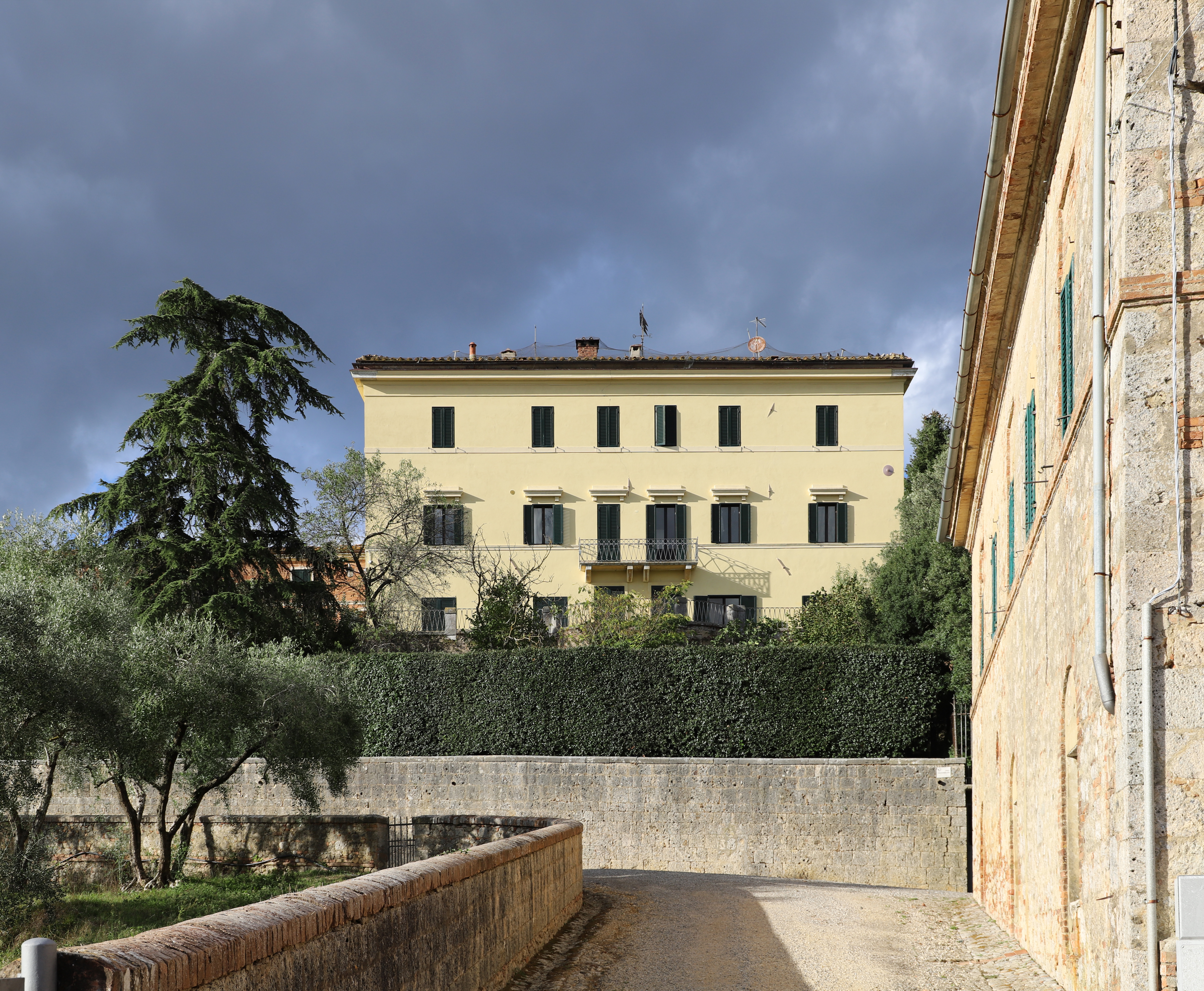 La monumentale villa Bichi-Ruspoli-Forteguerri, Radi di Creta, (Monteroni d’Arbia)