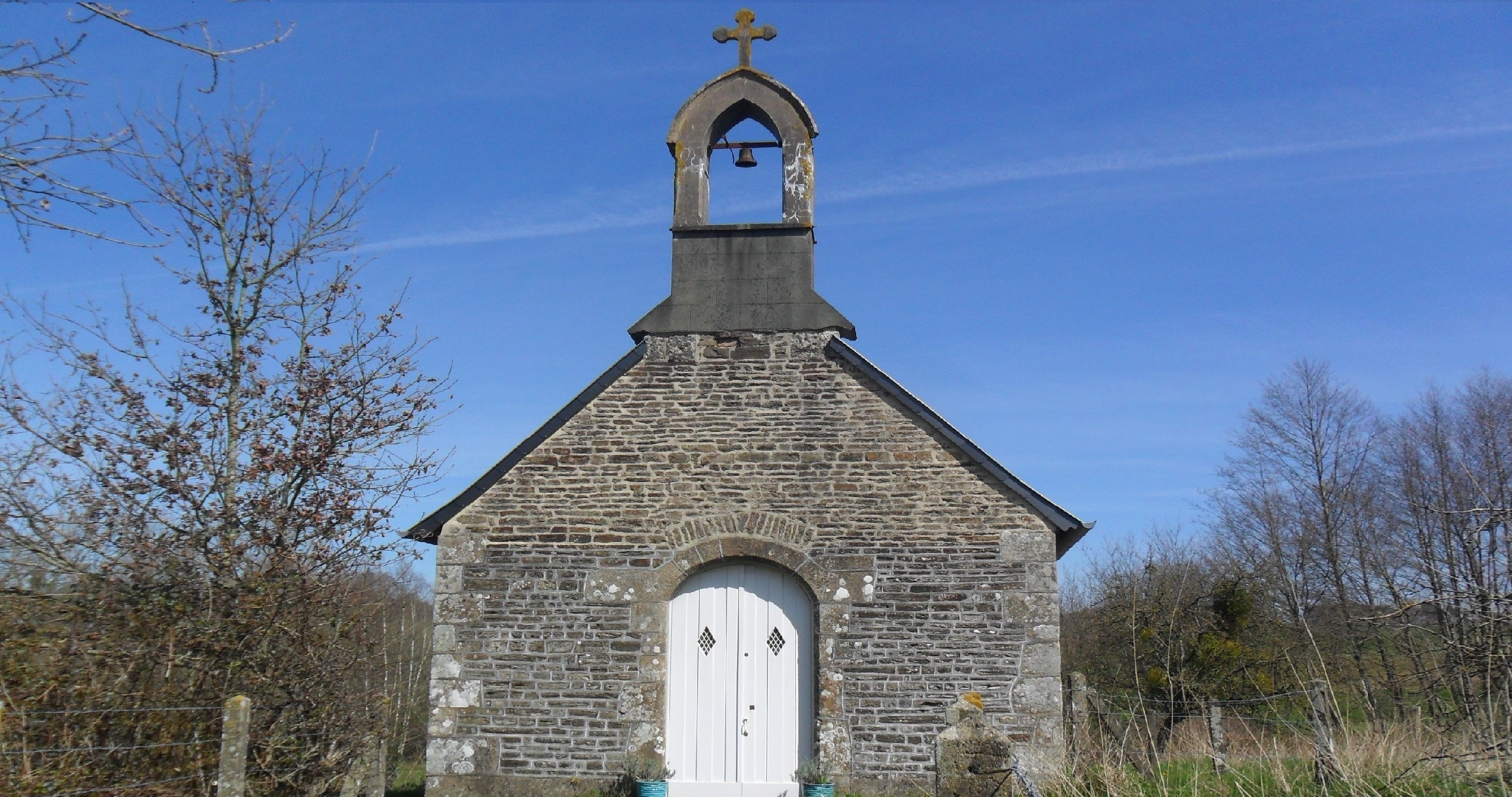 CHAPELLE DE COURBEFOSSE  France Pays de la Loire Mayenne Fougerolles-du-Plessis 53190