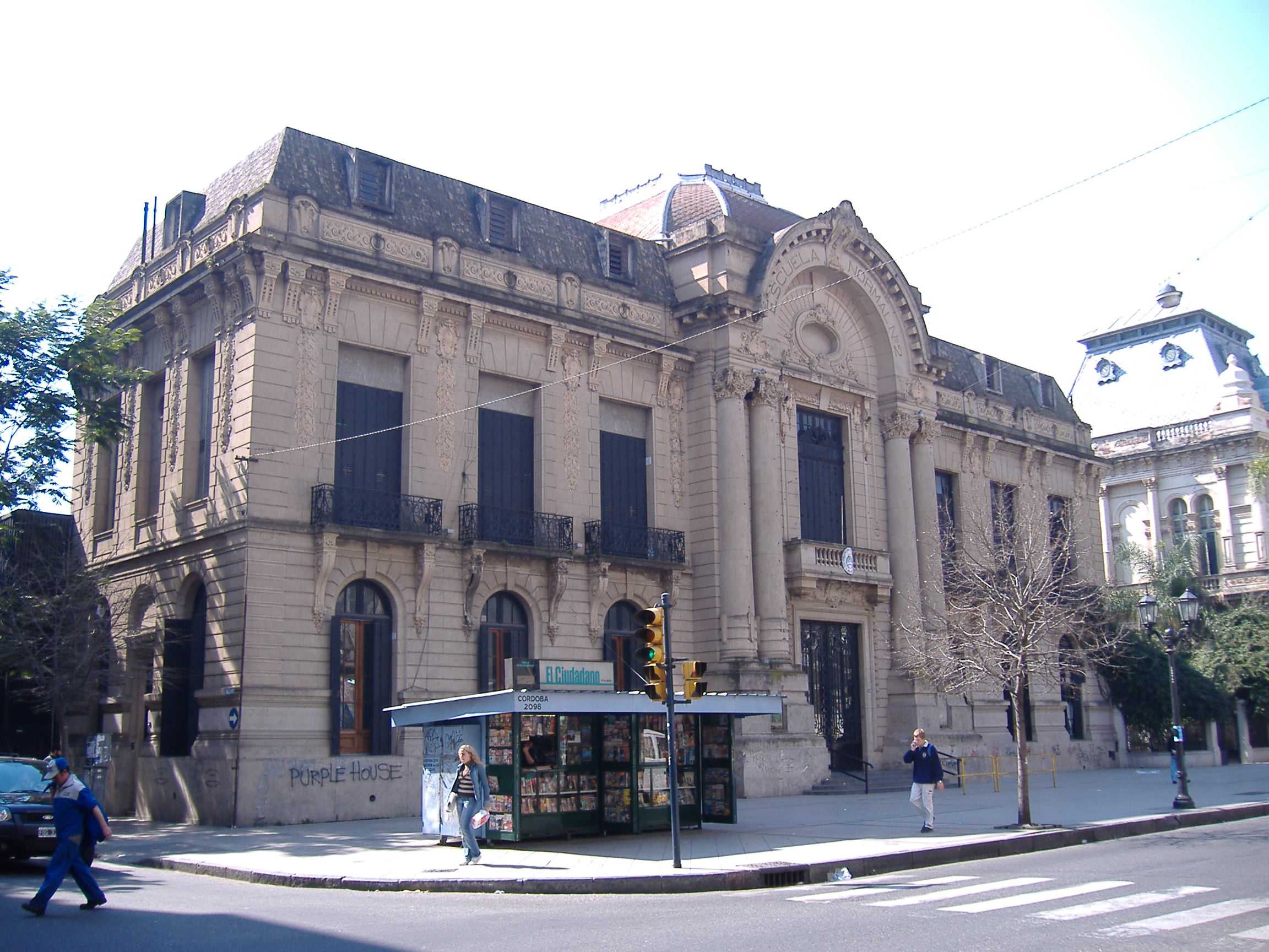 Eliminar Autorizar contar Archivo:Escuela Normal 2 Rosario.jpg - Wikipedia, la enciclopedia libre
