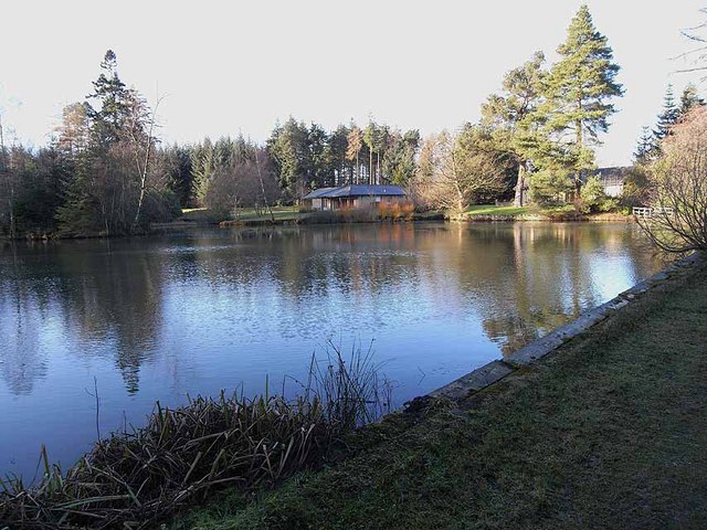 File:Lake in the grounds of Slaley Hall - geograph.org.uk - 1124473.jpg