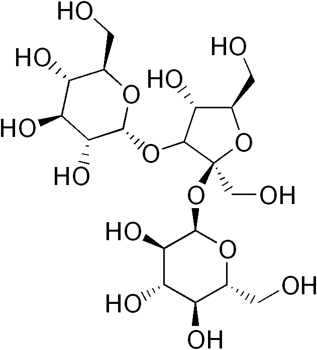 structure 2 glucose Melezitose Wikipedia â€“