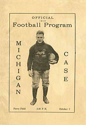 Michigan vs Case series occurred from 1894–1923, where Michigan hosted Case in sixteen home openers.[6]