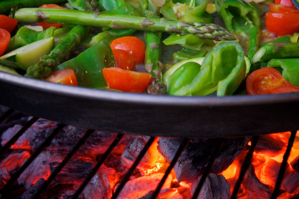 Como hacer parrillada de verduras