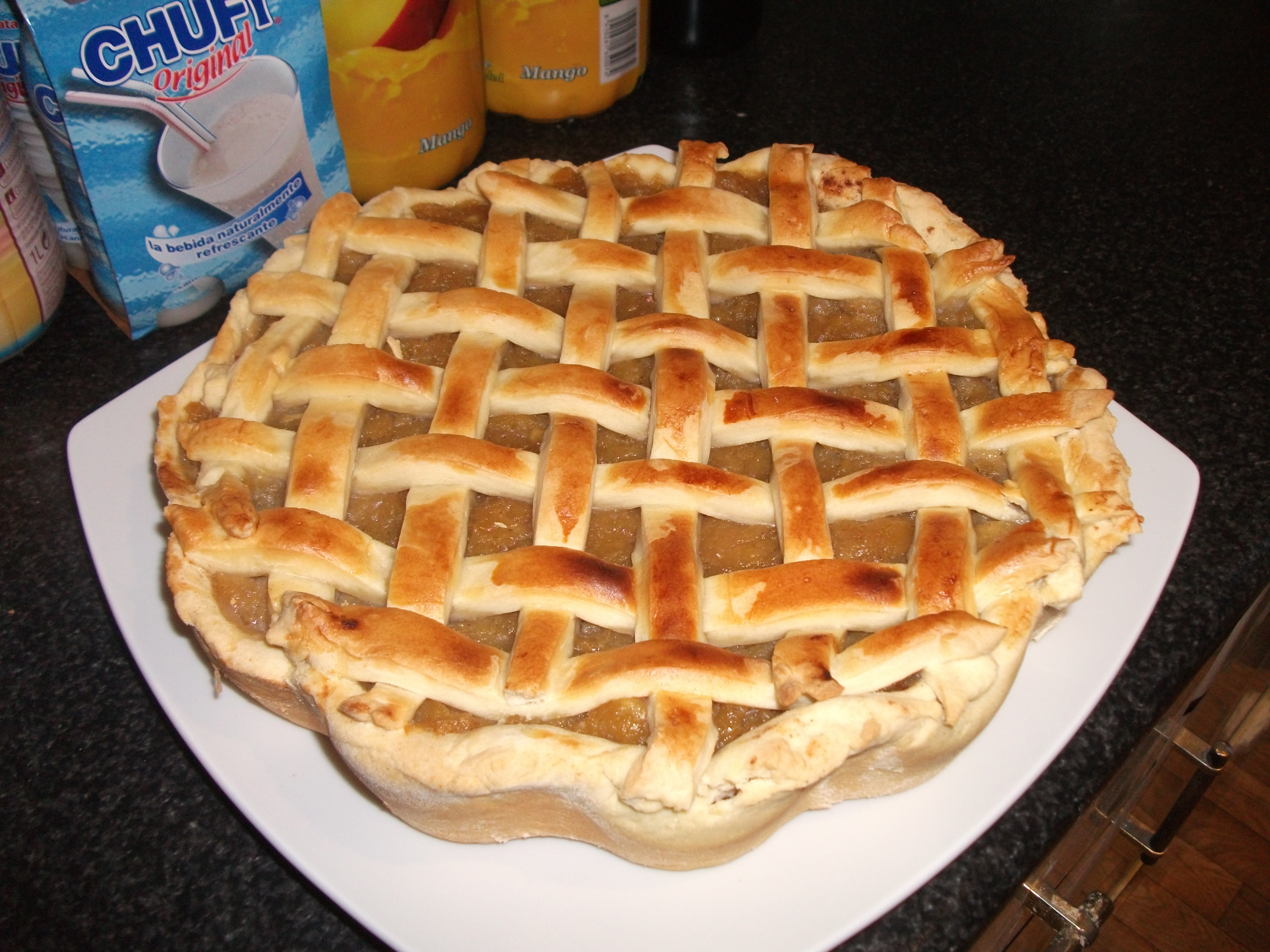 Lattice Top pie