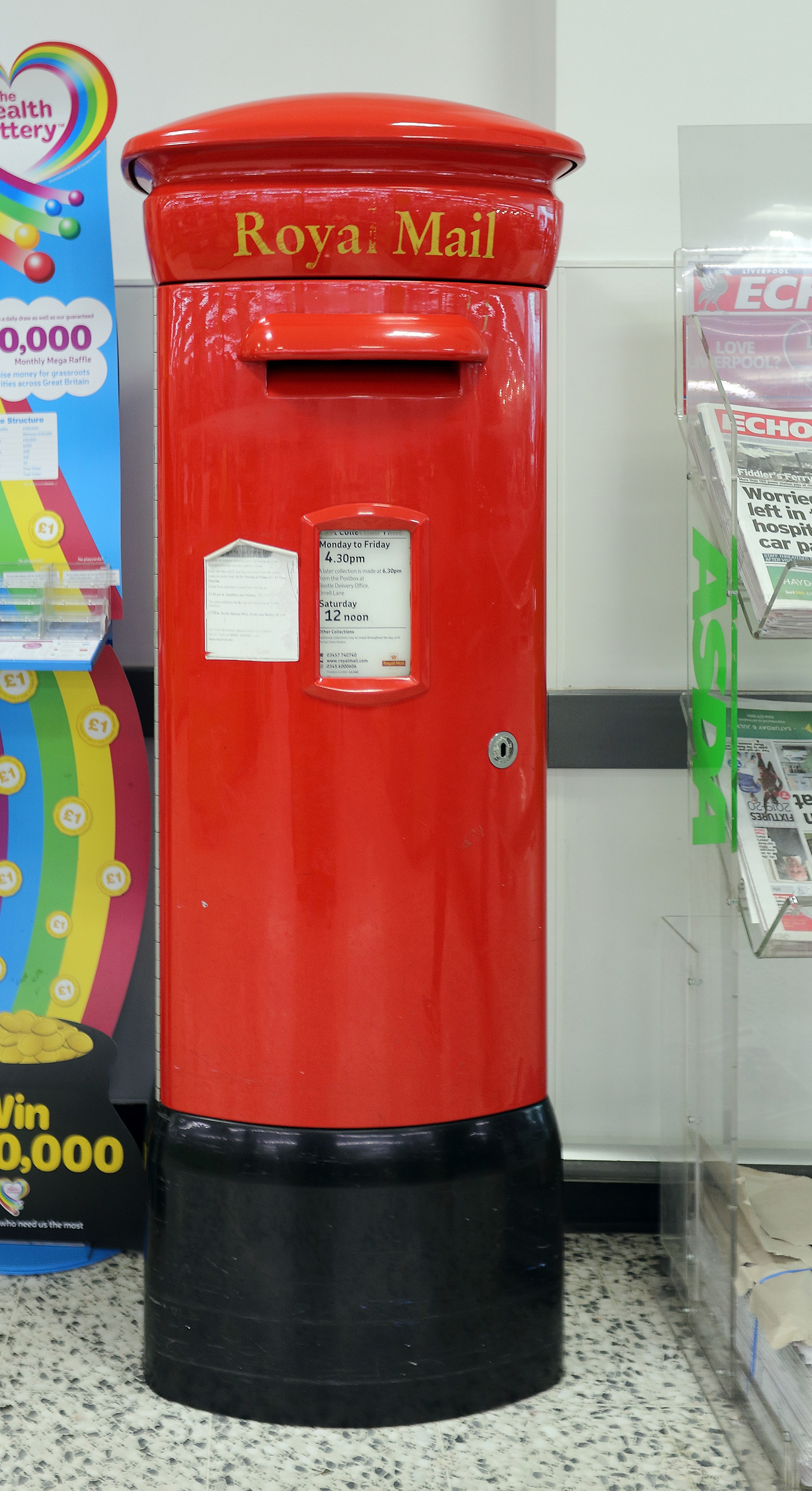 post box drawing, Letter Box drawing, post office drawing