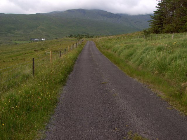 File:Road above valley of Eglish River - geograph.org.uk - 872776.jpg