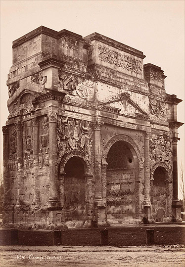 File:Séraphin-Médéric Mieusement, Arc de triomphe d Orange (Vaucluse).jpg