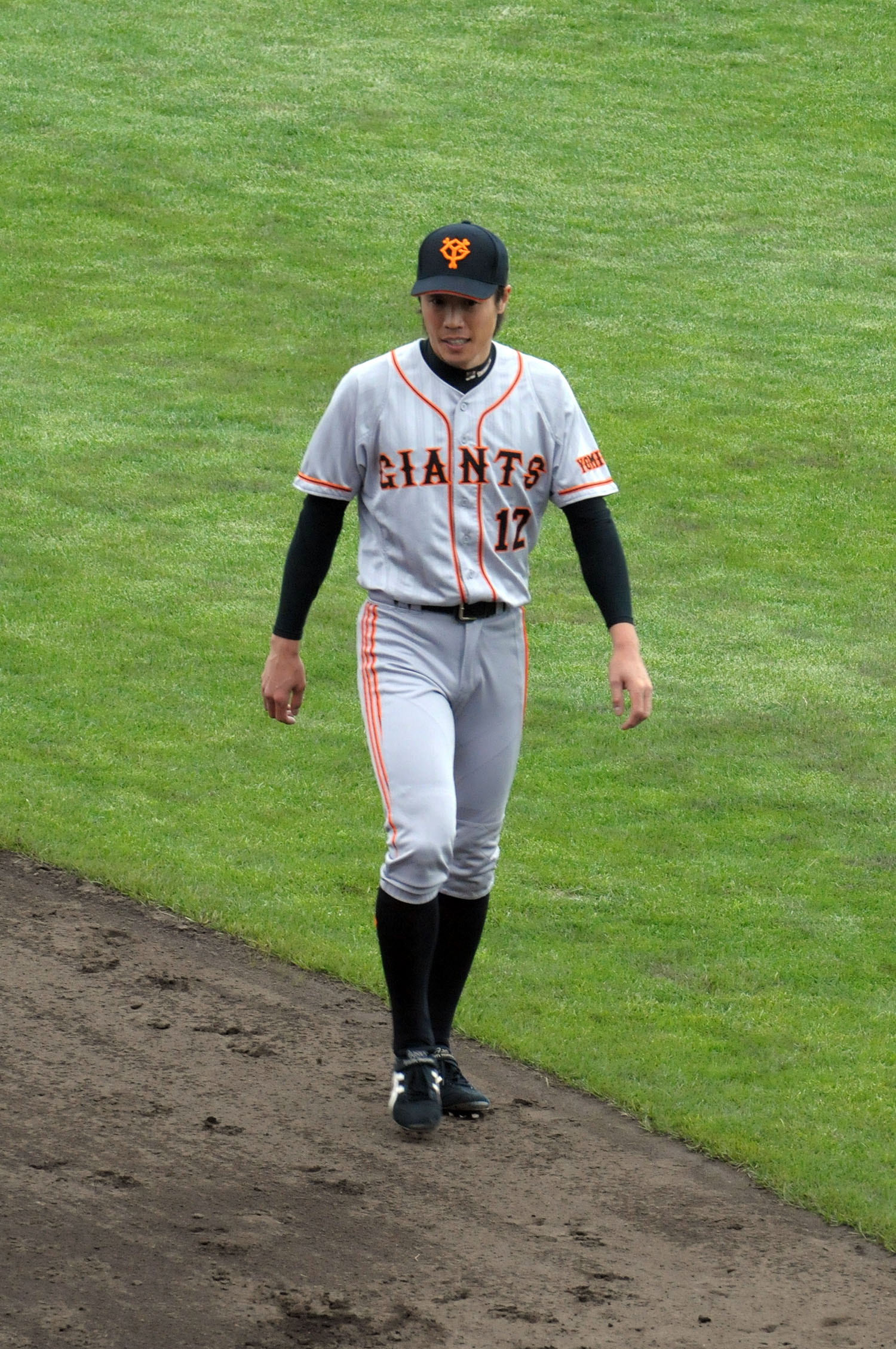 Suzuki with the Yomiuri Giants