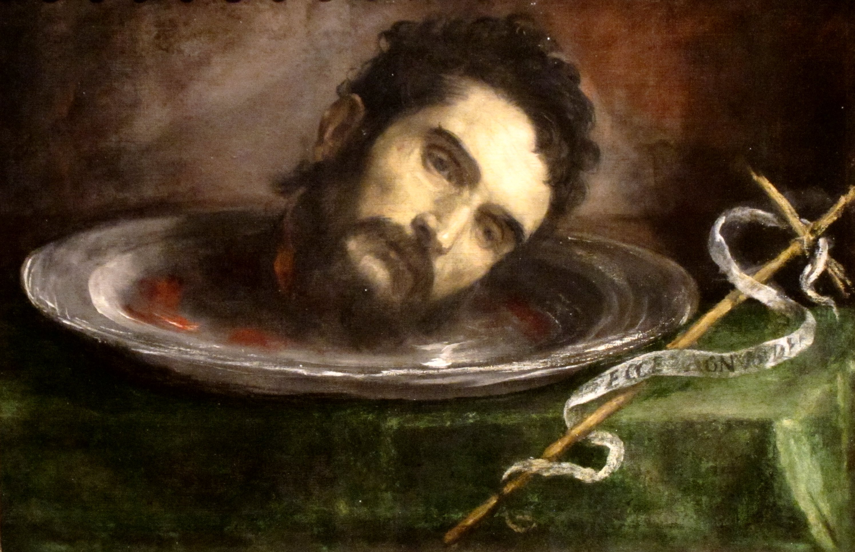 File:'Head of Saint John the Baptist' by an anonymous ...