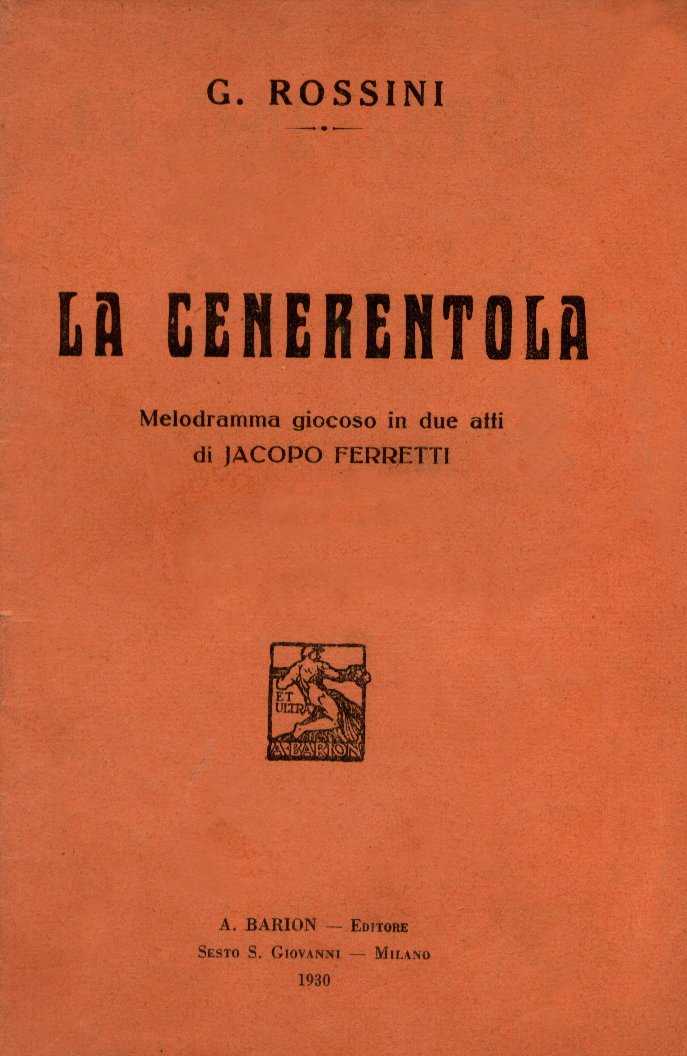La Cenicienta (Rossini) - Wikipedia, la enciclopedia libre