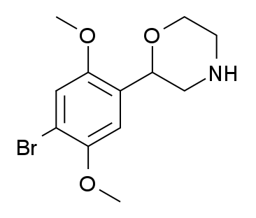 2CB-norphenmetrazine structure.png