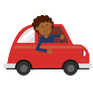 Black Man Driving Car GIF Animation Loop.gif