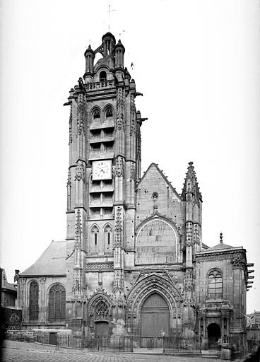 File:Cathédrale Saint-Maclou - Ensemble ouest - Pontoise - Médiathèque de l'architecture et du patrimoine - APMH00006705.jpg