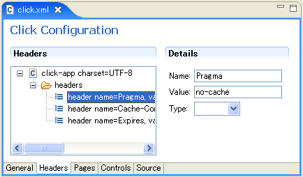 Graphical Editor for the click.xml