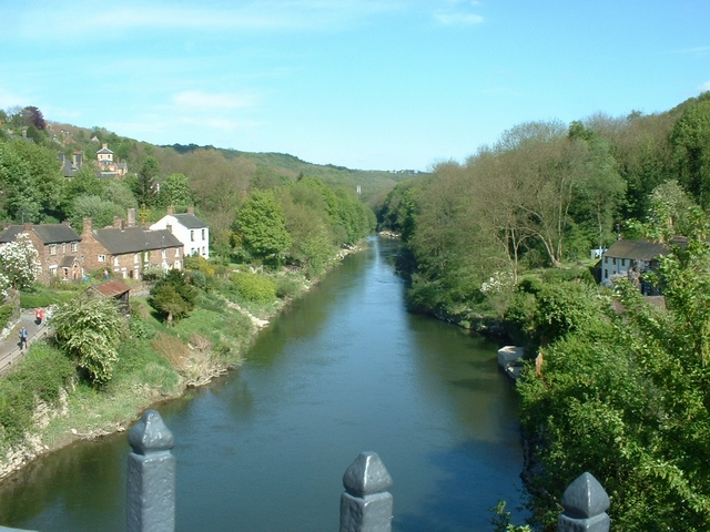 File:Downstream from the ironbridge - geograph.org.uk - 267024.jpg