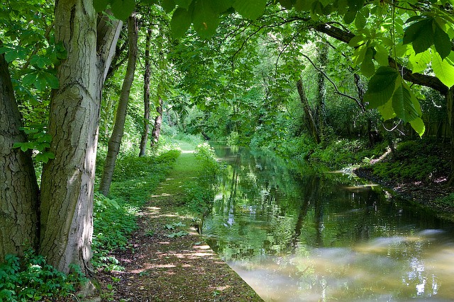 File:Drain parallel to Test Way, Chilbolton - geograph.org.uk - 822278.jpg