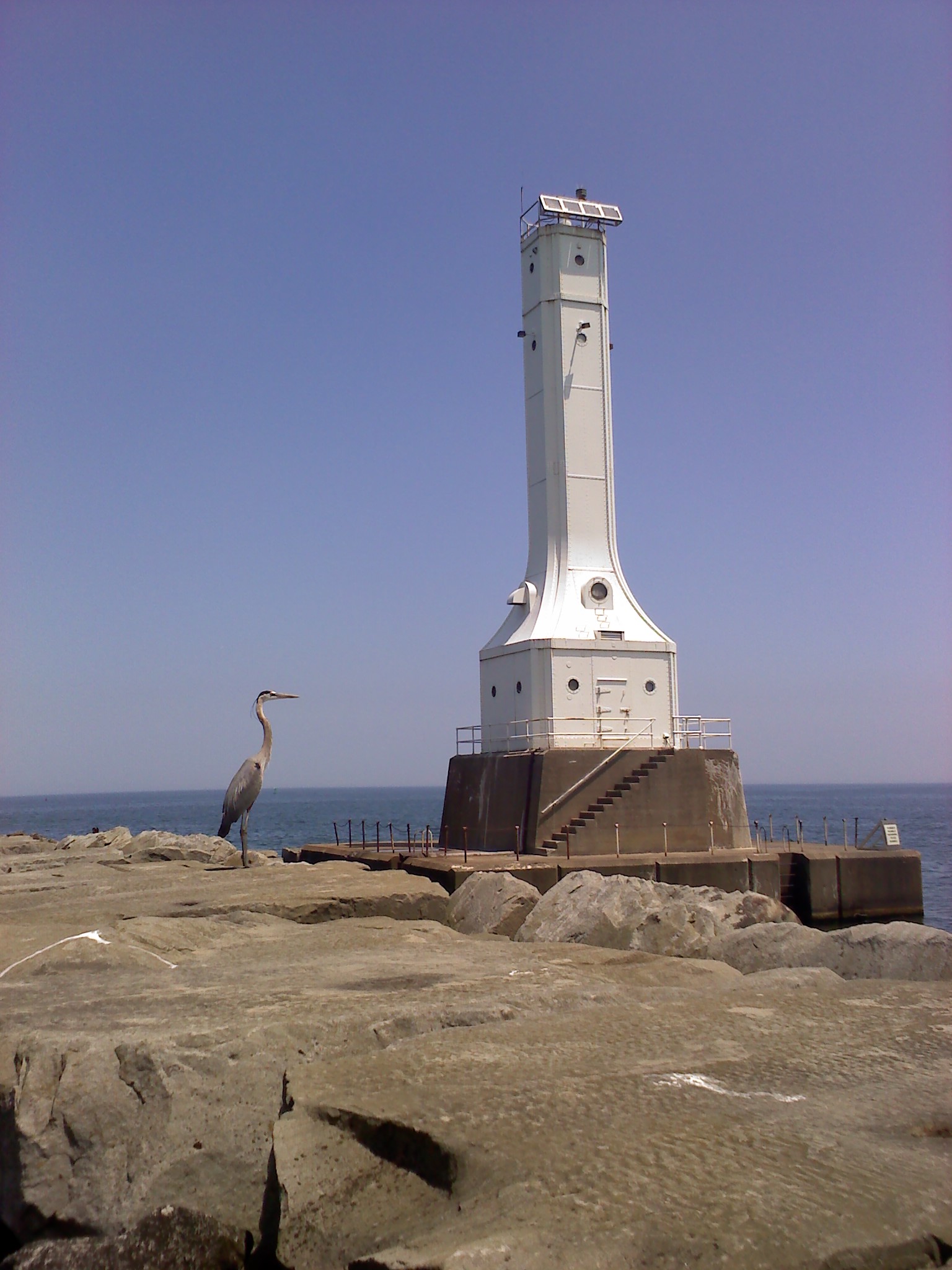 Photo of Huron Harbor Light