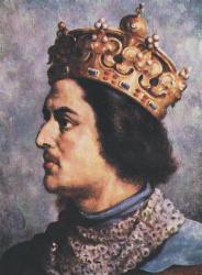 Польский король Пшемысл II. Рисунок Яна Матейко