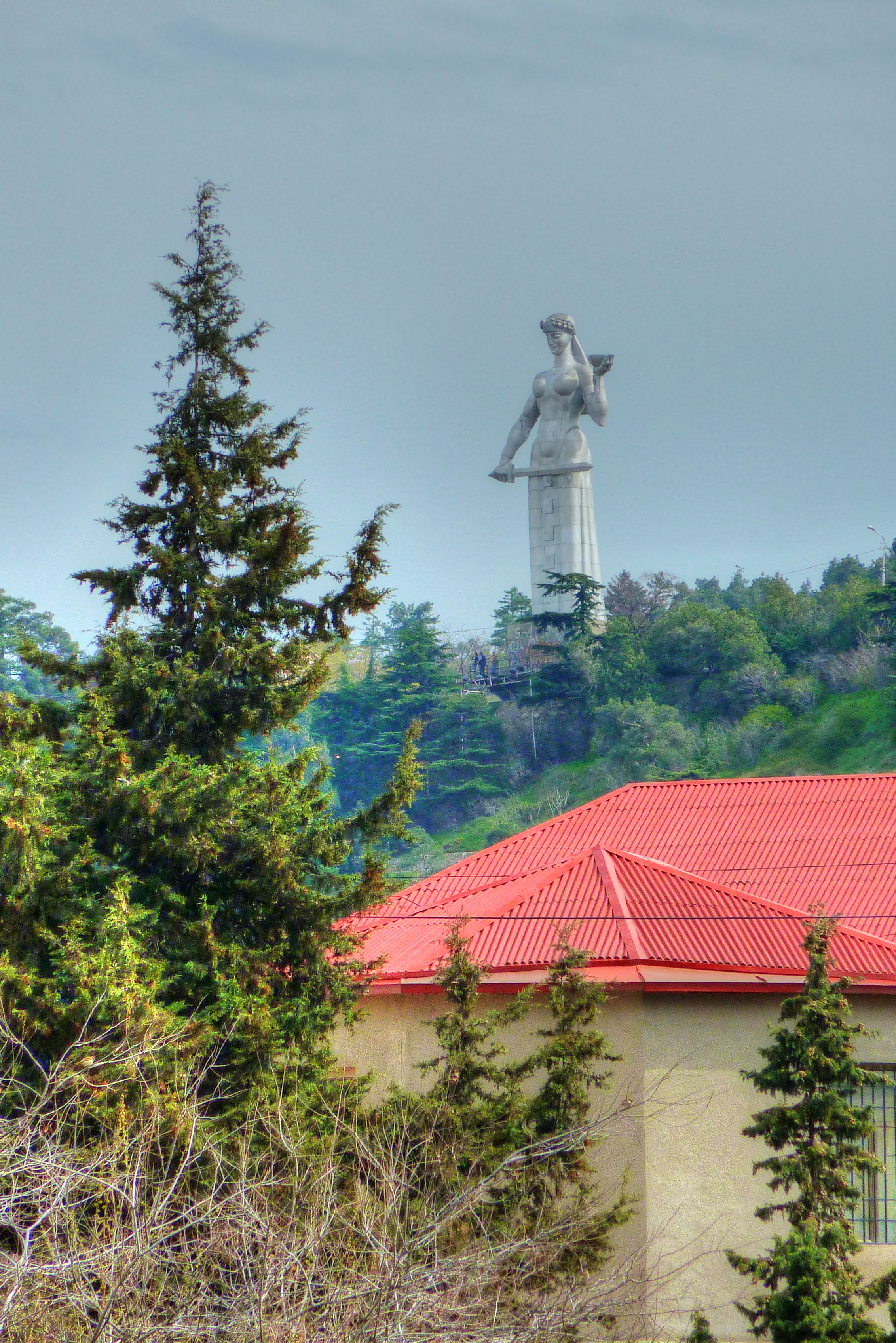 мать грузия памятник