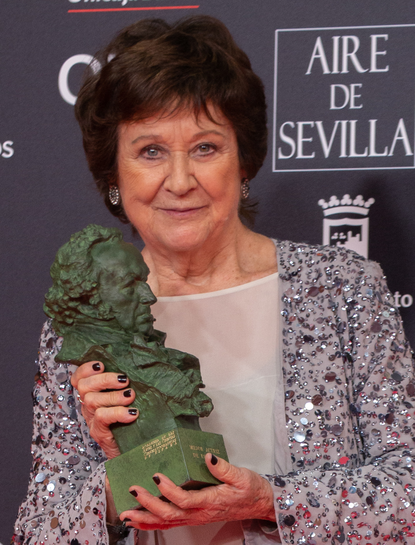 Serrano at the [[34th Goya Awards]] in 2020