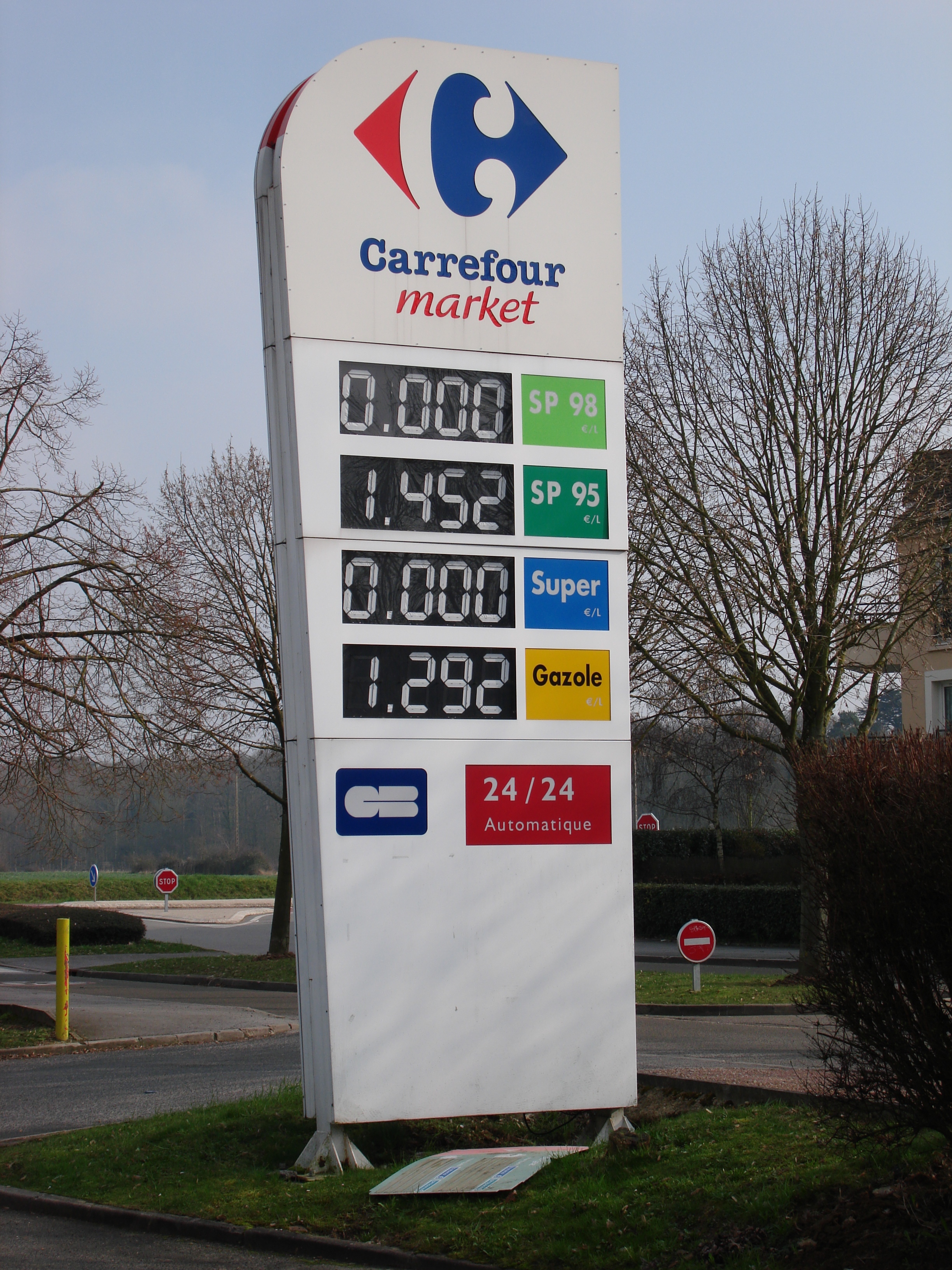 Prix Fuel Carrefour