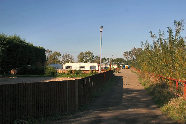 File:Travellers' caravan site, Histon - geograph.org.uk - 271771.jpg