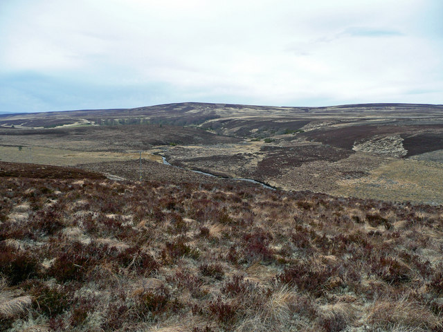 File:View west over the Dorback Burn - geograph.org.uk - 773501.jpg